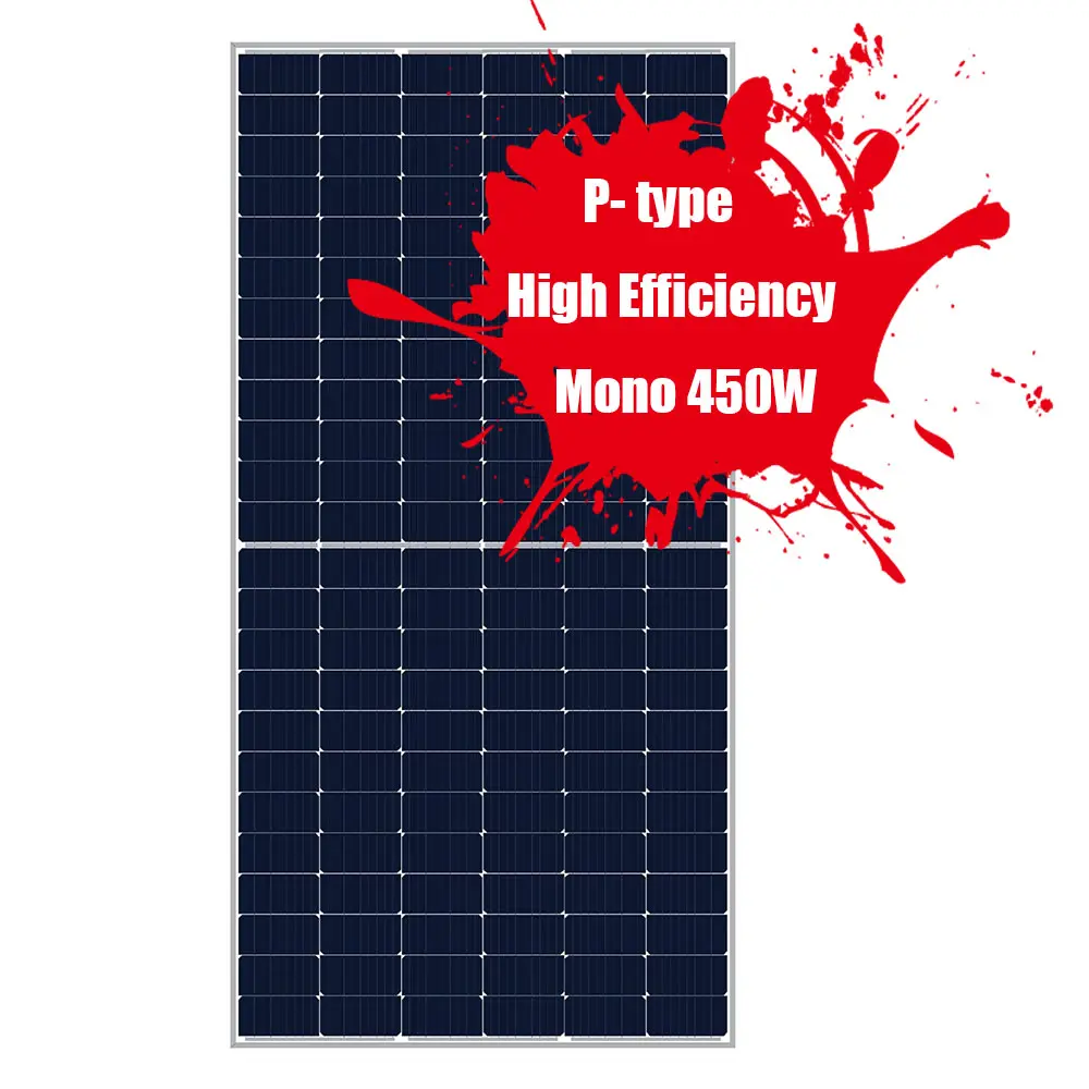 Panel Solar Para Auto Celu lares Preis auf Off-Grid-Kit komplett Mono cristal ino 450w 500w