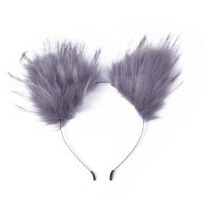 Diadema de Orejas de Peluche con Plumas, Múltiples Colores, para Fiestas, Erótica, para Adultos - Product Image 1