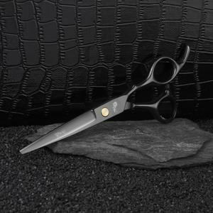 Kéo cắt tóc chuyên nghiệp cao cấp bằng thép không gỉ, kéo tạo kiểu thẳng, thân thiện với môi trường, sắc bén, dùng cho thợ cắt tóc và làm đẹp - Product Image 2