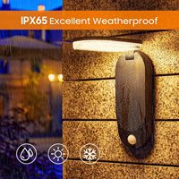 Nueva Lámpara Solar Plegable para Exteriores, Impermeable, con Sensor PIR, para Corredores y Cercas, con Ángulo de Haz de 20 Grados