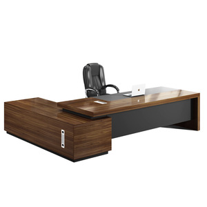 Escritorio Ejecutivo Yinghuang 1200*600 1600*800 1800*800 2000*900 con Estantería, Muebles de Oficina, Conjunto de Silla de Escritorio para Gerente - Product Image 2