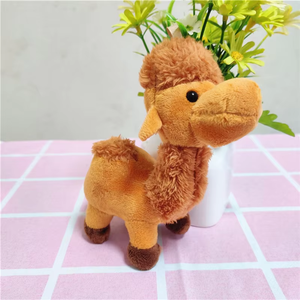 Llavero de Camello de Peluche Súper Suave con Relleno de Algodón PP, Función Antiestrés, Unisex, Empaquetado al por Mayor - Product Image 4