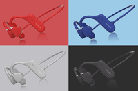 Casque audio Bluetooth sans fil ALOVA Bone Technology Directional Audio, pas cher, mains libres