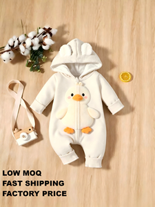 Nieuwe baby winter romper - Merkdesign, lange mouwen, baby onesie - Product Image 2