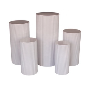 Đám cưới sinh nhật bên Bảng trang trí món tráng miệng hiển thị sắt nghệ thuật hình trụ bánh đứng - Product Image 1