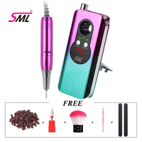 Machine à polir les ongles sans fil professionnelle de haute qualité, mini perceuse à ongles diamantée sans balais, portable, rechargeable par USB