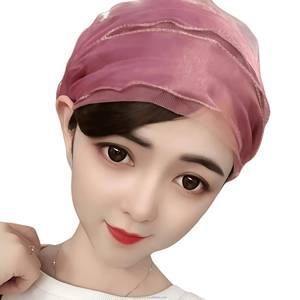 Muslim Beaded Turban Turkish Style 2026 Breathable Eco-friendly All-Season Party Cycling Beach Hat Women's Universal Size - Product Image 4