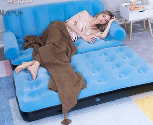 سرير قابل للنفخ بحجم فردي ومزدوج-سرير قابل للطي Nap مزدوج أريكة مفردة - Product Image 1