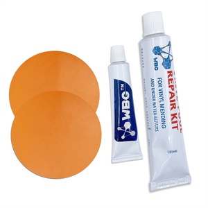 Kit de réparation en vinyle coloré résistant WBG pour bateaux pneumatiques, revêtement de <span class=keywords><strong>piscine</strong></span>, lit d'air, kayak, radeau - Product Image 3