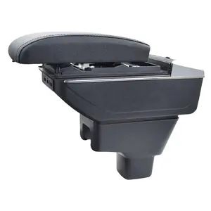 Vtear Armrest Interior Center Console Storage Box Arm Rest Car-Styling Decoration Accessories Parts organizer For Suzuki Sx4