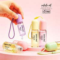 SAGALAGA 10ml Huile à cuticules parfumée à l'aloès avec porte-clés, pour réparation des ongles, traitement adoucissant des cuticules, vente en gros, huile à cuticules la plus vendue