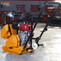 Compacteur de plaques vibrantes pour asphalte à moteur essence ZUJI, certifié CE, 5,5 CV, 75 kg, PC60, haute efficacité, garantie 1 an