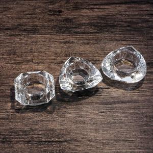 Luxury Handmade Crystal Candlestick <b>Holder</b> Square Clear Jars Home Decoration Diamond Shape <b>Tealight</b> <b>Holder</b> Transparent Crystal - Product Image 4