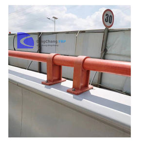 Profil de Pultrusion de fibre de verre Matériau d'isolation de grain de bois d'<span class=keywords><strong>imitation</strong></span> Tube carré en fibre de verre Tube rond d'isolation Tube rond - Product Image 2