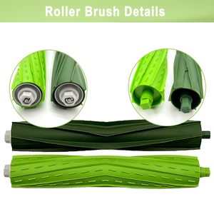 Pour aspirateur robot <span class=keywords><strong>iRobot</strong></span> Roomba I3 I3+ I7 I7+ I4 I6 I6+i8 I8+ : 2 brosses rotatives, 8 filtres, 8 brosses latérales et 8 sacs - Product Image 3