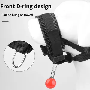 Köpek Ağızlığı Toptan Sıcak Satış Isırmayı Önleyici Ses Çıkarmayı Önleyici Rahat Ayarlanabilir Kalınlaştırılmış Yemeği Yemeyi Engelleyici Naylon Köpek Ağızlığı - Product Image 4