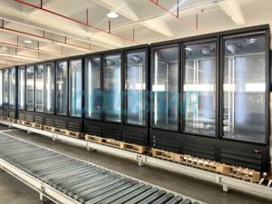 Refrigerador <span class=keywords><strong>de</strong></span> exhibición con 3 puertas <span class=keywords><strong>de</strong></span> vidrio Refrigerador <span class=keywords><strong>de</strong></span> vino <span class=keywords><strong>de</strong></span> bebidas <span class=keywords><strong>de</strong></span> exhibición comercial <span class=keywords><strong>Precio</strong></span> <span class=keywords><strong>de</strong></span> fábrica Refrigerador <span class=keywords><strong>de</strong></span> bebidas energéticas - Product Image 5