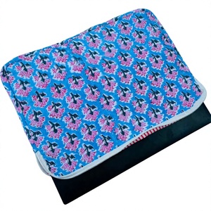 Vintage Floral Quilted Cotton <b>Laptop</b> Cover, for 13inch, 15inch Bohemian Handmade Eco-Friendly Travel <b>Laptop</b> <b>Sleeve</b> New Work Gift - Product Image 1