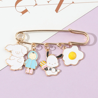 Pin de solapa personalizado de alta calidad para niños, broche de Anime, Sailor Moon, Animal, Licorne, spaceman, serie Rabbit, regalos