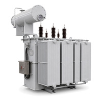 Transformateur de puissance électrique immergé dans l'huile 250 kVA 10 kV, transformateur de distribution triphasé, usine