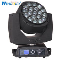 Big Bee Eye LED Moving Head Licht 19*15w rgbw Zoom Wasch strahl LED Licht Disco Club Pub Beleuchtung