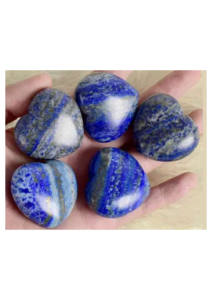 Corazones de Lapislázuli a granel para Sanación con Cristales, Meditación, Piedra del Corazón, Piedra de Bolsillo de Amor - Product Image 3