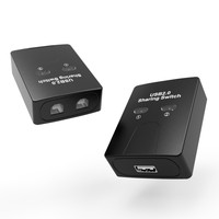 Adaptador de 2 Puertos USB para Compartir Impresoras |   2 Computadoras Comparten 1 Impresora |   Botón de Interruptor Manual |   USB 2.0 de Alta Velocidad |   Carga Plug and Play