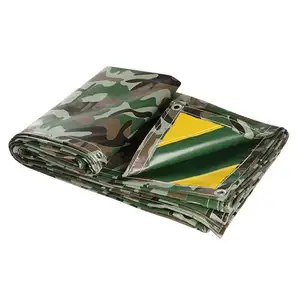 Lona de camuflaje con revestimiento de vinilo, 18 oz, PVC