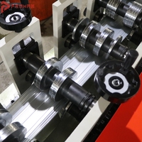 Machine de profilage de profilés légers sans stock de rouleaux de rechange pour chaque changement de profil sur votre propre site d'usine