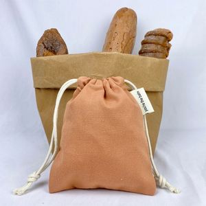 Organic Cotton <b>Drawstring</b> Bag Recyclable <b>Pouch</b> for Rings Earrings Watches Glasses Dust-Proof Reusable - Product Image 1