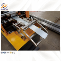 Machine automatique de formage à froid de profilés en C pour ossature de plafond en plaques de plâtre avec commande PLC, engrenages et moteur SIEMENS, haute productivité