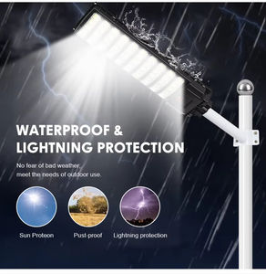 Luz <span class=keywords><strong>solar</strong></span> superbrillante de alta calidad IP65 impermeable camino jardín integrado todo en uno Led 1000W Luz de calle <span class=keywords><strong>solar</strong></span> - Product Image 6