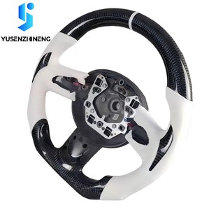 Volant en fibre de carbone forgé sur mesure pour <span class=keywords><strong>Mini</strong></span> <span class=keywords><strong>Cooper</strong></span> R56 R53 F54 F56 F57 F66 Jcw s Lci2 Contryman Clubman <span class=keywords><strong>2010</strong></span> -2024 - Product Image 3