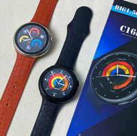 Reloj Inteligente Deportivo C16 Pro Business Coin, Moderno, con Monitor de Ritmo Cardíaco, Resistente al Agua, para Android e iOS, Reloj Inteligente Redondo