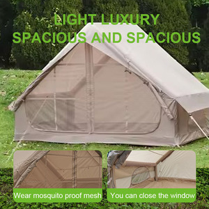 Tienda de Campaña Inflable Portátil Impermeable con Columnas de Aire para las Cuatro Estaciones, 2x3m, Apertura Automática Rápida, Tela Oxford, Lista para <span class=keywords><strong>Glamping</strong></span> - Product Image 4
