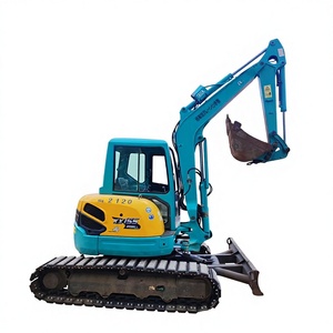 Excavadora de cadenas Kubota KX155 usada con pocas horas de uso para construcción y alquiler - Product Image 1