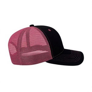 Gorra Trucker Ajustable para Adulto con Logotipo y Color Personalizables, 6 Paneles Estructurados, Malla Trasera Rosa, Fabricada en Vietnam, Estilo Deportivo Casual para las Cuatro Estaciones - Product Image 2