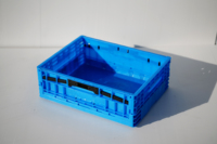 Boîte de rangement en plastique pliable et recyclable paniers de chiffre d'affaires caisse en PP empilable caisse en bois Alternative