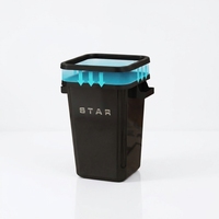 Poubelle écologique en PP, facile à nettoyer pour la collecte des déchets de cuisine dans la cour arrière des restaurants