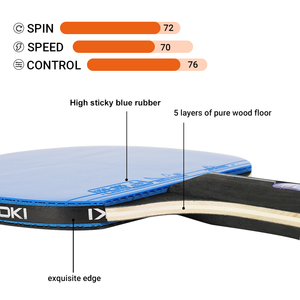 Loki อัพเกรดใหม่ SW-308 ชุดพาย<span class=keywords><strong>ปิงปอง</strong></span>ราคาต่ํา<span class=keywords><strong>จับ</strong></span>สบาย 2 ชิ้น<span class=keywords><strong>ไม้</strong></span><span class=keywords><strong>ปิงปอง</strong></span> - Product Image 2
