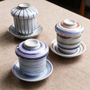 Japanese-style <b>Ceramic</b> Stew <b>Pot</b> for Hotel Restaurant Steamed Egg Bowl - Product Image 3