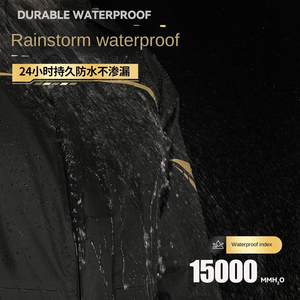 Impermeabile da Moto e Auto Racing per Uomo, Design Divisibile, in Poliestere Stampato di Alta Qualità per l'Inverno - Product Image 3
