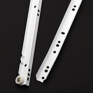 Perlengkapan Furnitur Kamar Tidur Gym Ruang Makan Hotel Rel Geser Besi untuk Lemari dan Laci, Senyap, Mudah Dipasang, Lapisan Powder Coated - Product Image 4