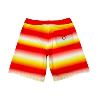 90% Polyester recyclé 10% Spandex Velcro Fly Pool Board Shorts Casual Surf Beach Swimming Boardshorts pour le sport pour se prélasser