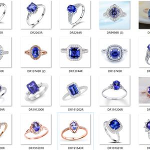 ต่างหูเงินแท้ S925 ประดับพลอยบลูโทแพซทรงรี ดีไซน์กรงเล็บเล็กๆ รุ่นใหม่ คอลเลคชั่นใหม่ เครื่องประดับสำหรับผู้หญิง - Product Image 5