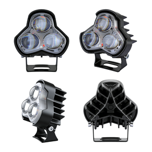LELANPU Phare LED Moto Baja ATV <span class=keywords><strong>avec</strong></span> <span class=keywords><strong>ventilateur</strong></span> de refroidissement, projecteur stroboscopique, feux de brouillard pour voiture - Product Image 1
