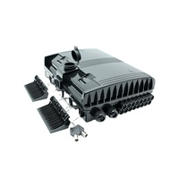 16-Core FTTH Fiber Distribution Box IP65 POE GSM ABS+PC Material 1 Year Warranty for Telecom