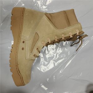 Botas de Desierto DFT0115 Ligeras, Zapatos de Combate Color Caqui Marrón, Botas de Desierto LAMAI de Gamuza - Product Image 3