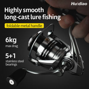 للبيع بالجملة من المصنع ، عجلات معدنية مغرية باليد اليمنى اليسرى ، أحجام بكرات لصيد المياه العذبة والبحيرات والأنهار في المياه المالحة - Product Image 2