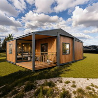Casa Modular Plegable de 20 Pies, Casa Expandible con Dormitorio, Estructura de Acero Impermeable, Casa Móvil para Uso Residencial, Dormitorio o Vacaciones
